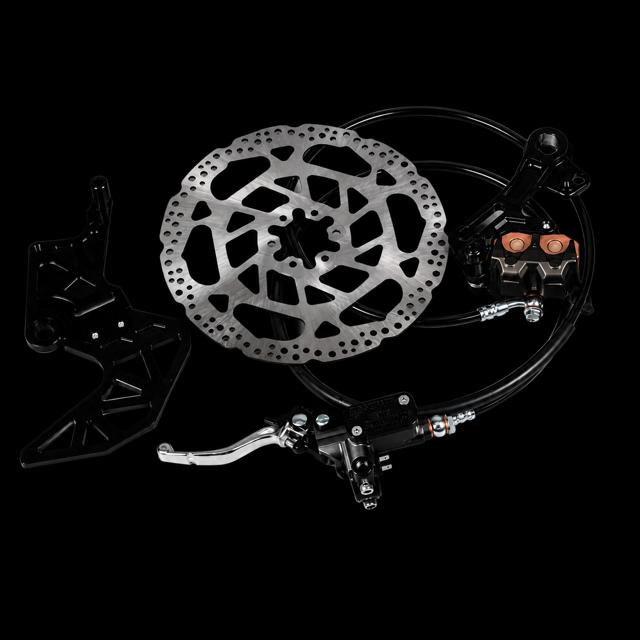 Ultra Bee Brake Conversion Kit - Rear Moto Brake Upgrade for Surron LBX/Ventus