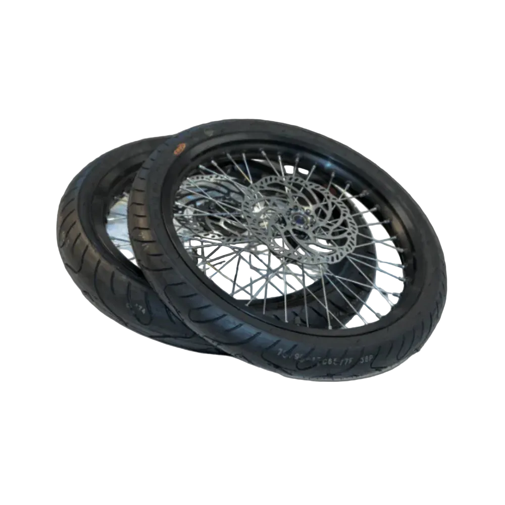 Light Bee/Eride/Ventus Supermoto Wheel Set