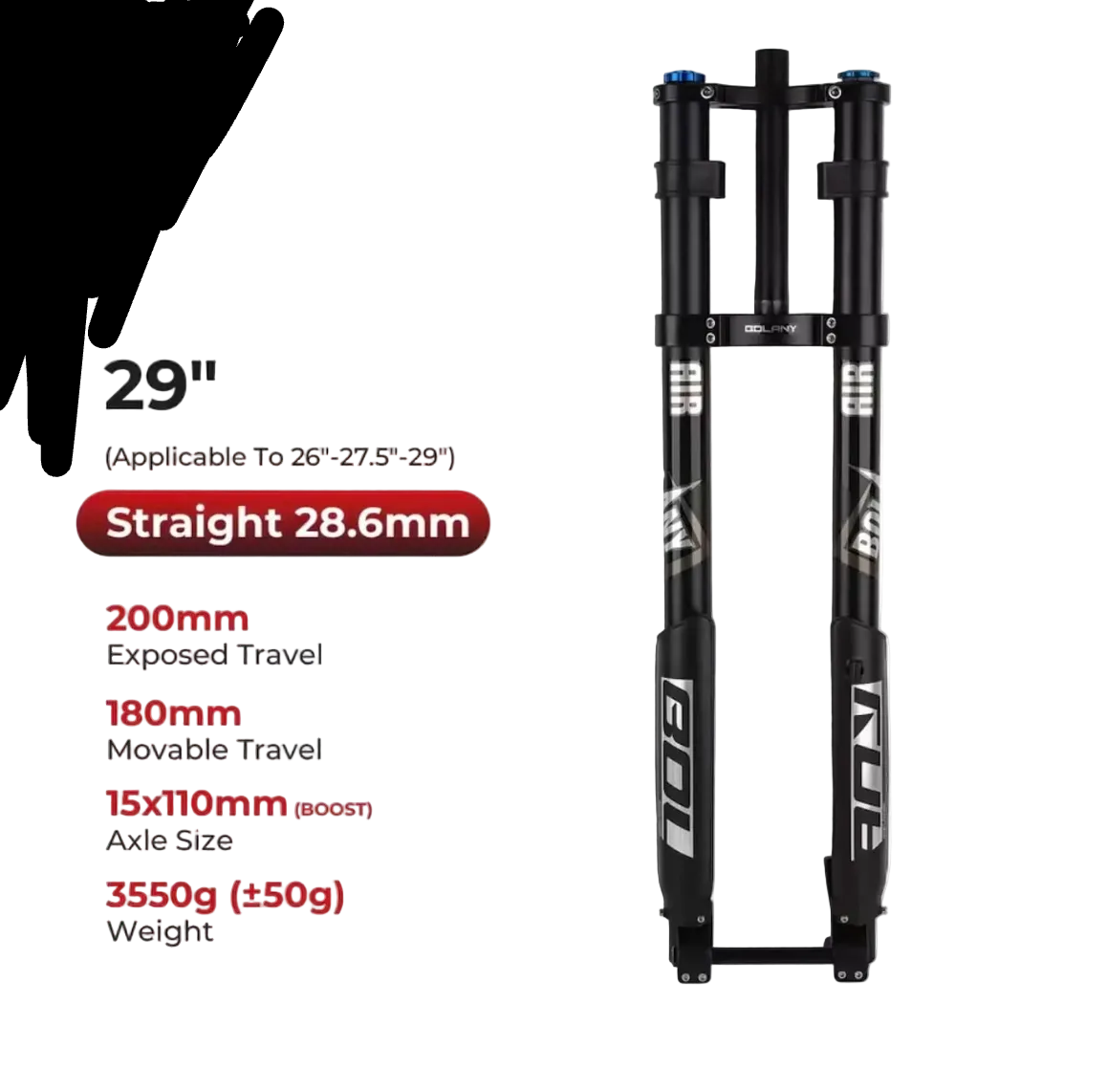 Dual Crown DH Forks