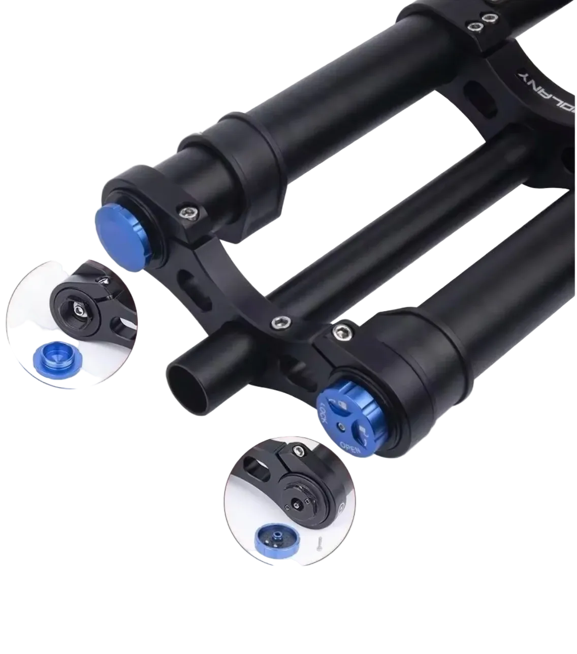 Dual Crown DH Forks